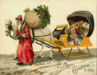 santa claus vintage 236